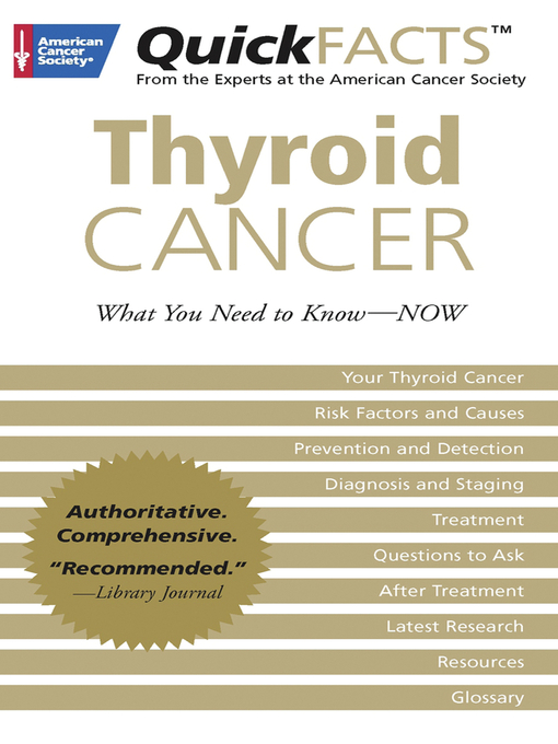 Title details for QuickFACTS Thyroid Cancer by American Cancer Society - Available
